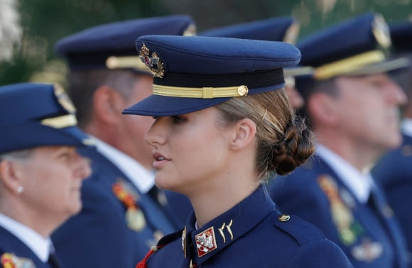 Leonor: habilidades forjadas en tierra, mar y aire
